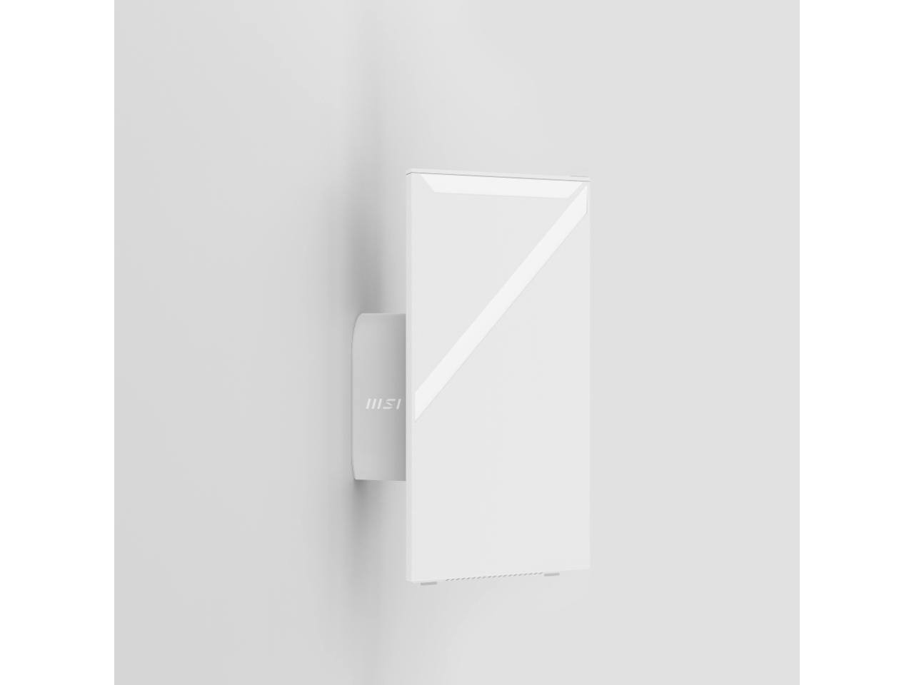 Alt View 2. MSI - MSI Roamii BE Pro Mesh 2-Pack (WiFi7, 11000, 6000 sq.ft., 200+ Devices, 2.5Gbps, MU MIMO MLO) - WHITE.