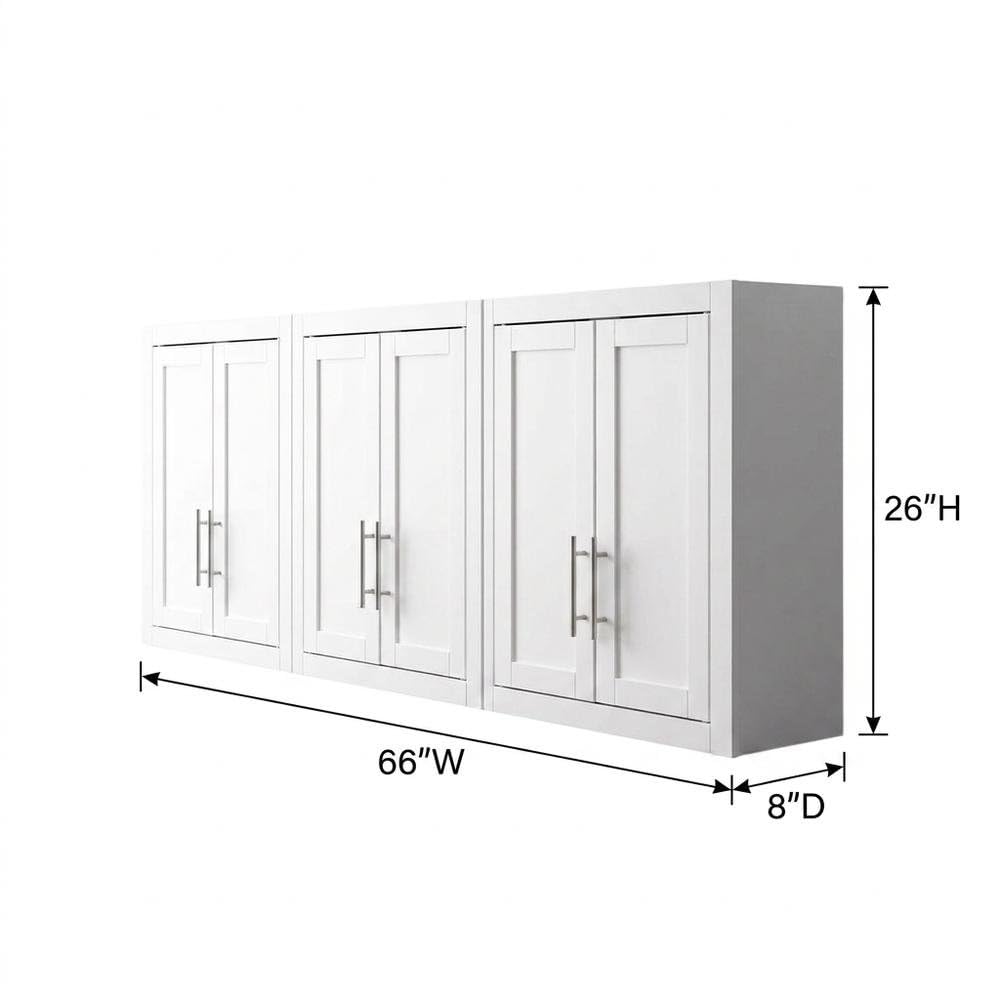 26"H 66"W 8"D