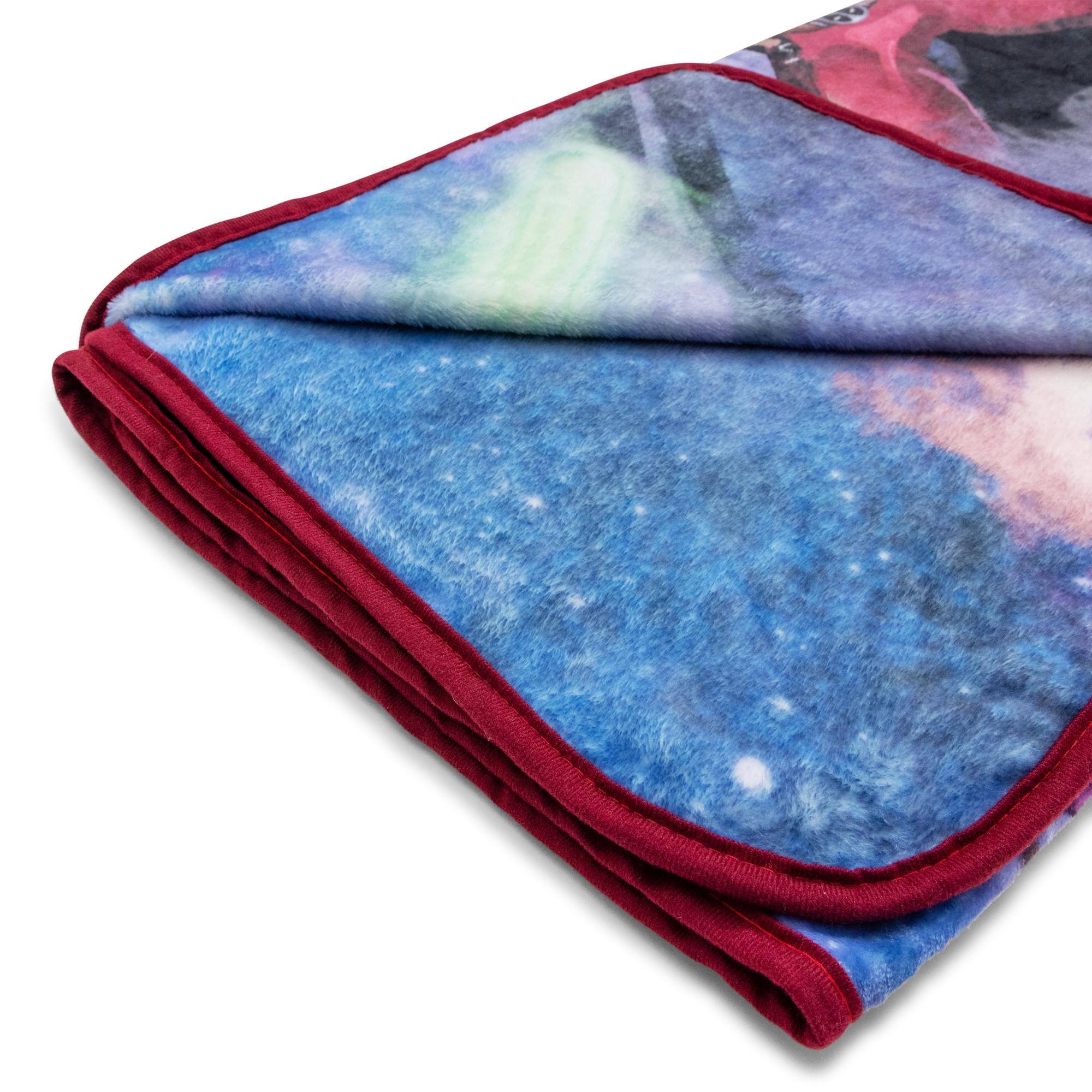 Alt View 10. Marvel - Marvel Comics Deadpool Corps Raschel Throw Blanket | 50 x 60 Inches - Blue.