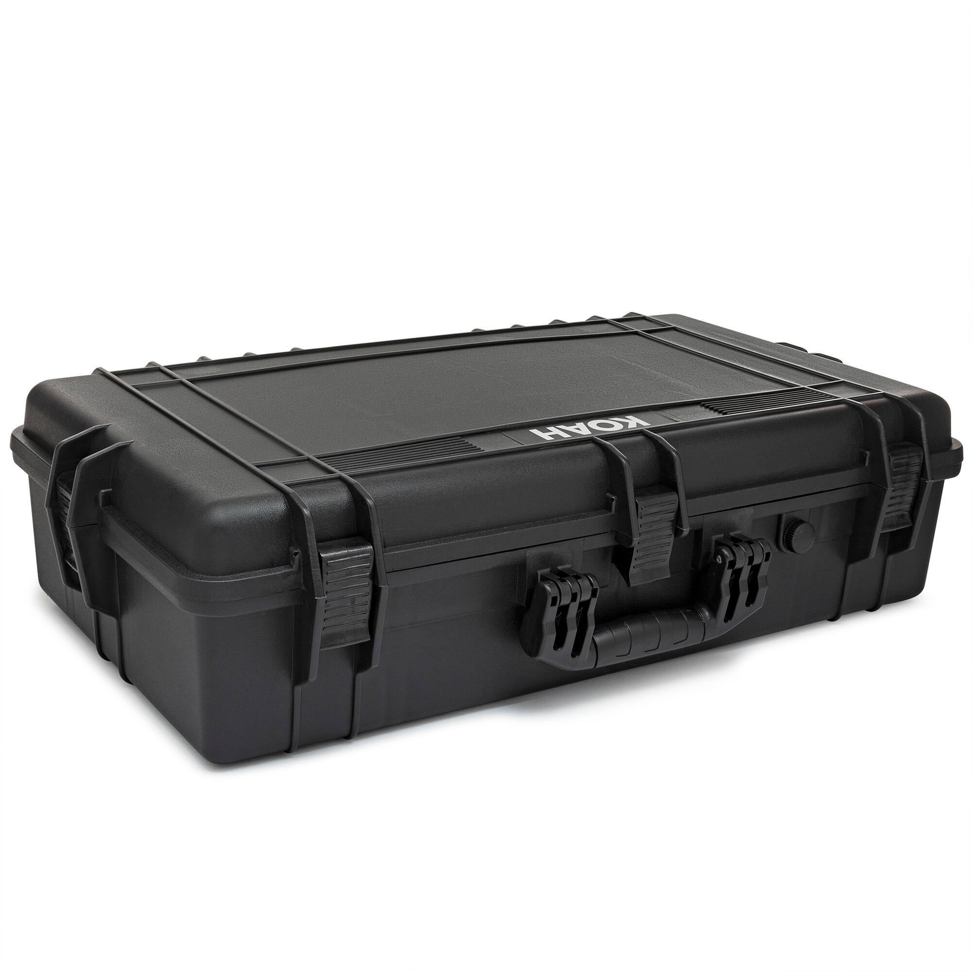 Angle. Koah - Koah Weatherproof Hard Case with Customizable Foam (28 x 17 x 7 Inch, 2-Pack).