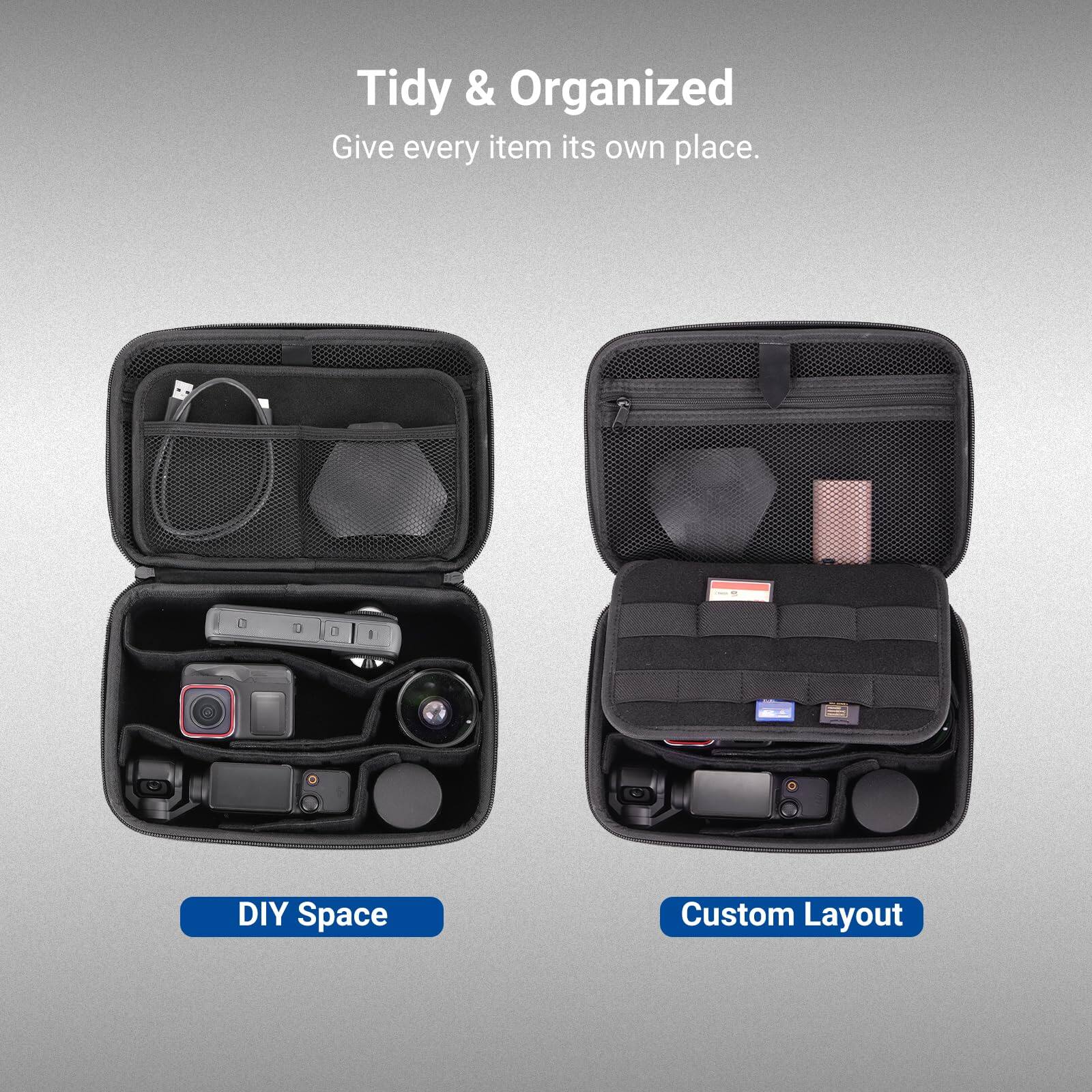Tidy & Organized  
Give every item its own place.

DIY Space

Custom Layout