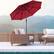 Alt View 1. Outsunny - 9FT 3 Tiers Patio Umbrella Outdoor Market Umbrella with Crank, Push Button Tilt for Deck, Backyard and Lawn - Wine Red.
