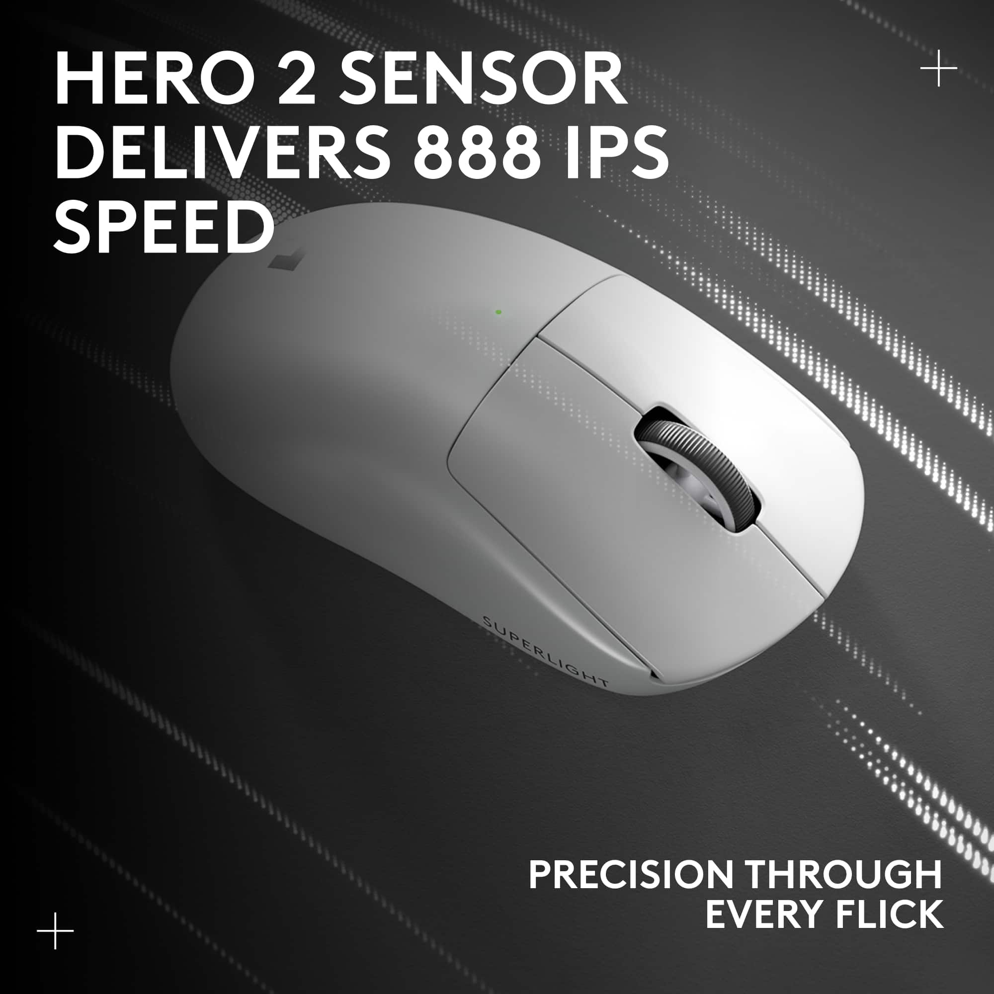 HERO 2 SENSOR DELIVERS 888 IPS SPEED, PRECISION THROUGH EVERY FLICK