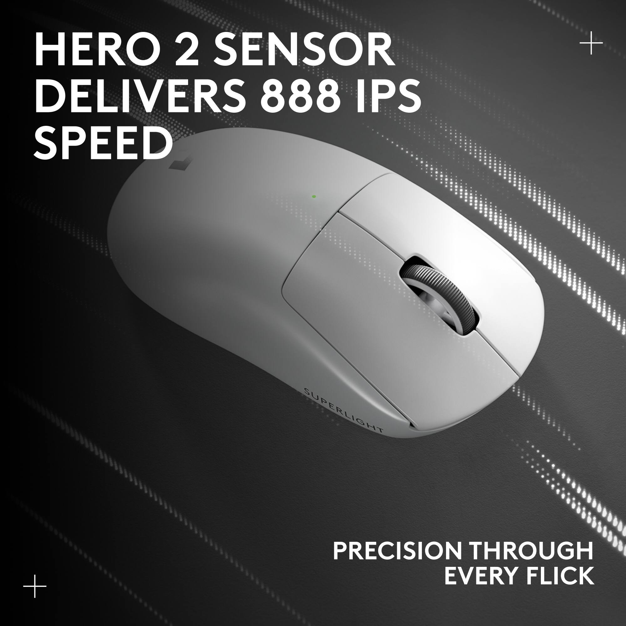HERO 2 SENSOR DELIVERS 888 IPS SPEED, PRECISION THROUGH EVERY FLICK