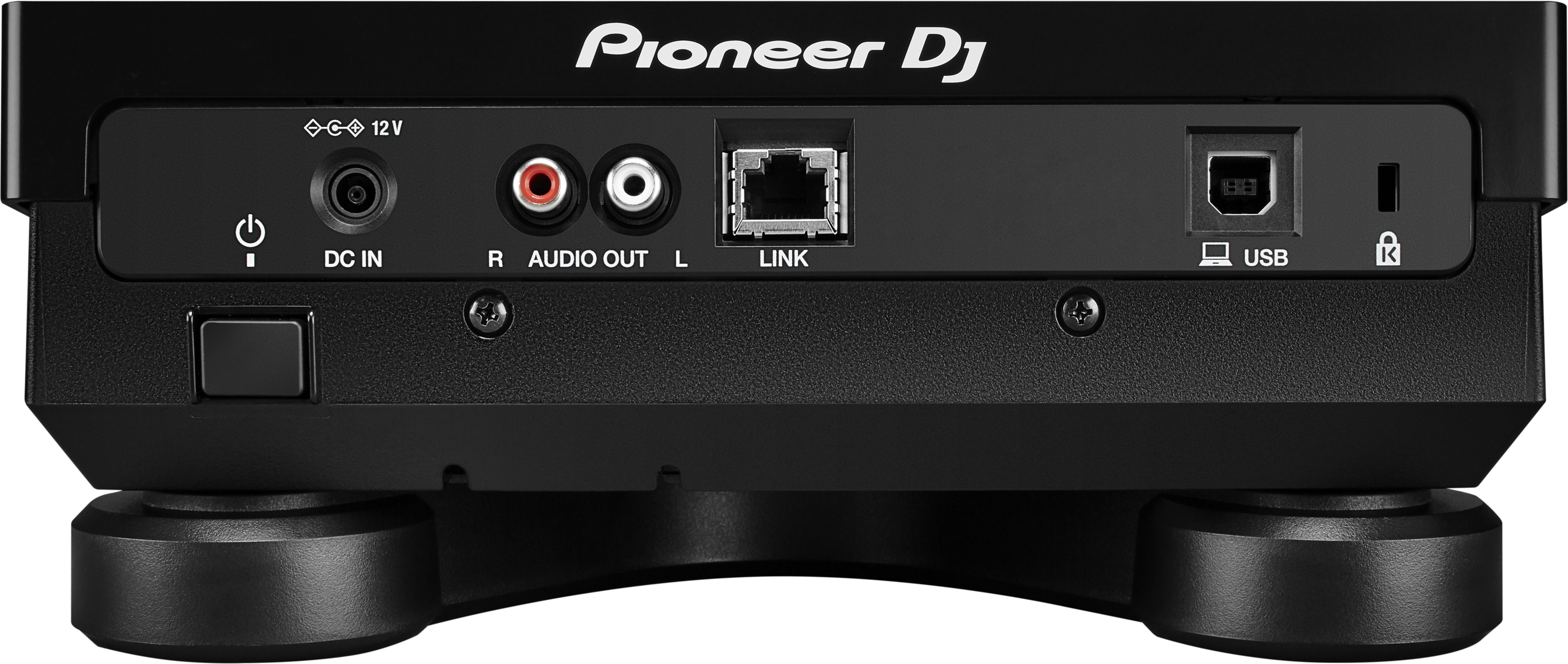 12V Pioneer DJ DC IN R AUDIO OUT L LINK USB K