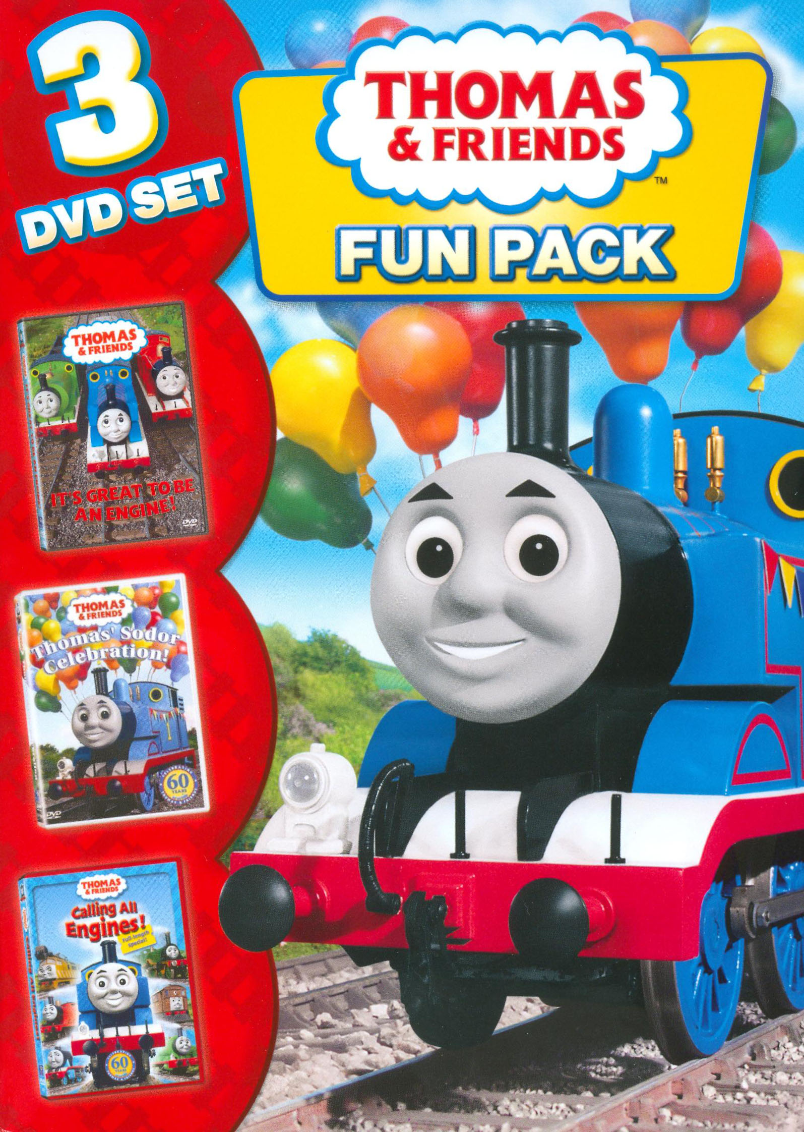 Best Buy: Thomas & Friends: Fun Pack [3 Discs] [DVD]
