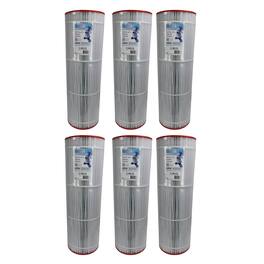 Unicel - C-9415 Replacement 150 Sq Ft Pool Filter Cartridge, 175 Pleats, 6 Pack