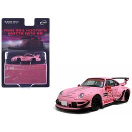 RWB 993 #68 "Hooters" Matt Pink 1/64 Diecast Model Car by Model Model