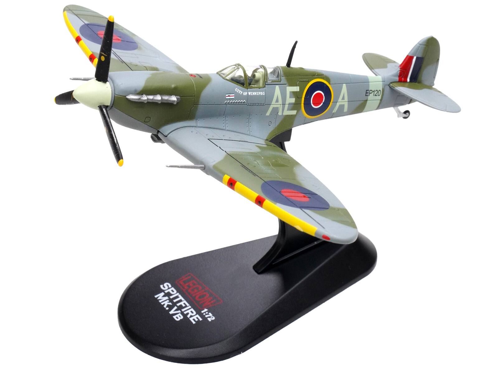 CITY OF WINNIPEG  
AE A EP120  
SPITFIRE MK VB 1:72