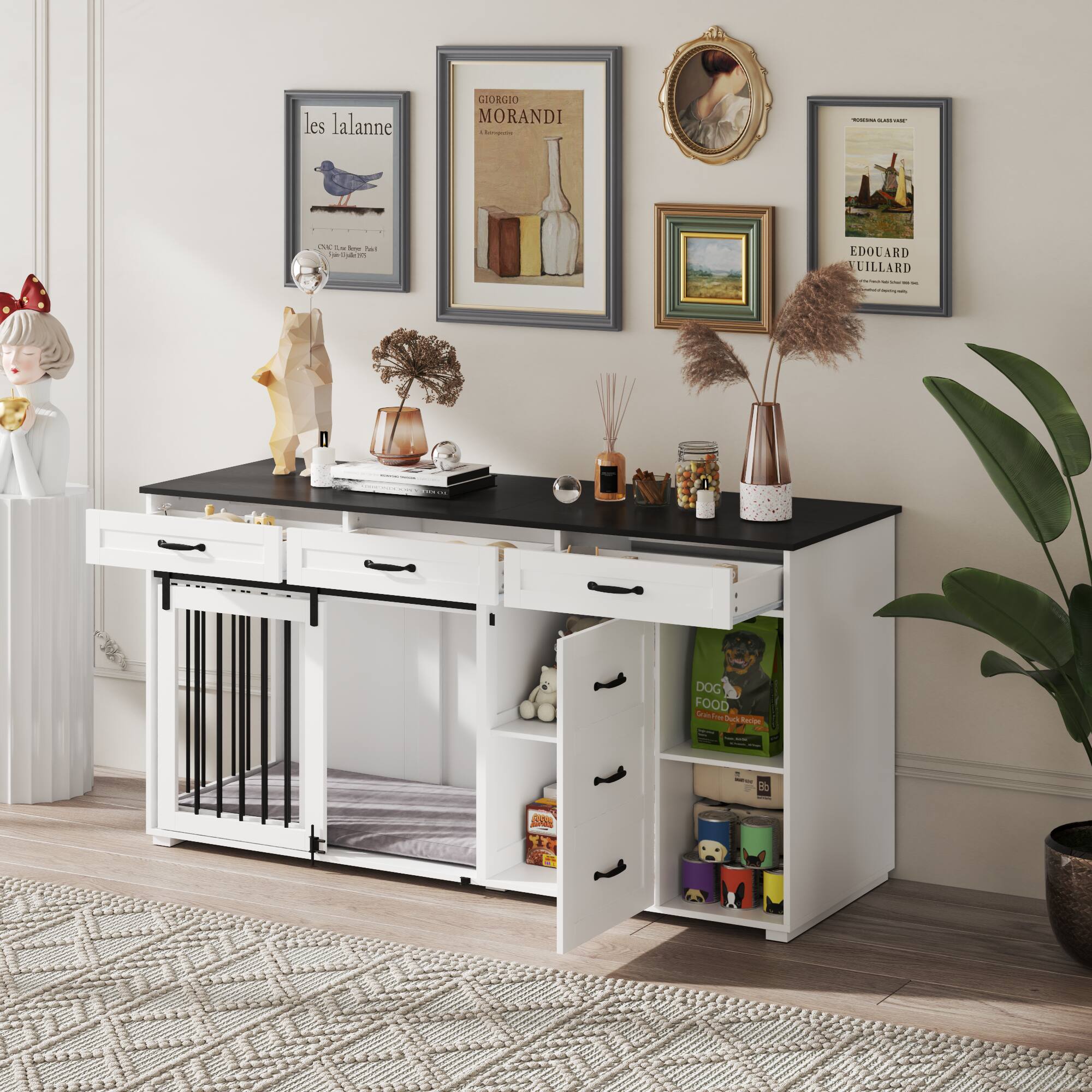 les lalanne  
GIORGIO MORANDI  
EDOUARD VUILLARD  
DOG FOOD