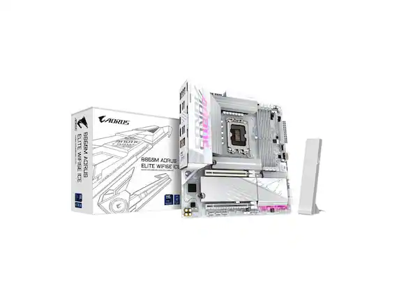 B860M AORUS ELITE WIFI ICE
AORUS
ELITE WIFI ICE
B860M AORUS ELITE WIFI ICE