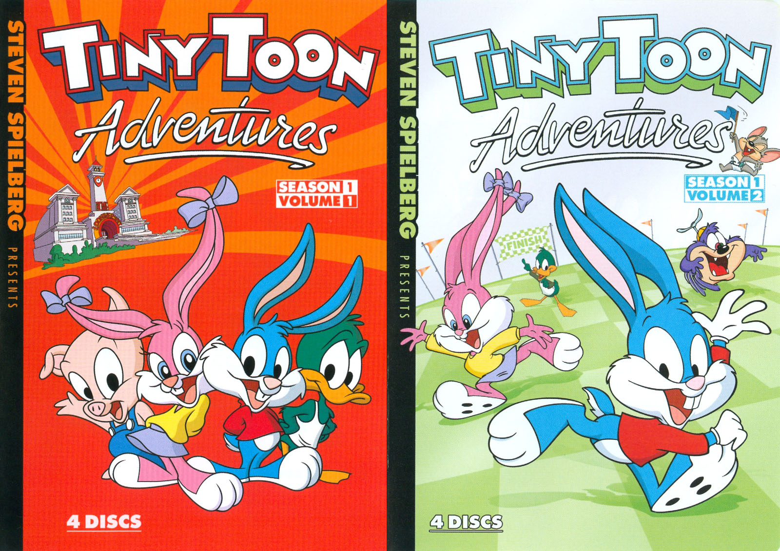 Best Buy: Tiny Toon Adventures: Season 1, Vols. 1 & 2 [8 Discs] [DVD]