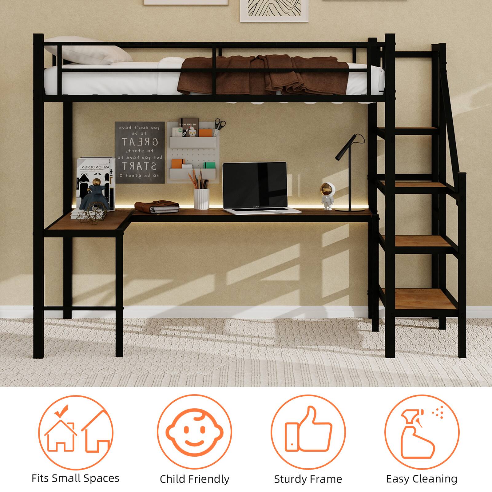 Great start. Of 01 years old. Fits Small Spaces Child Friendly Sturdy Frame Easy Cleaning