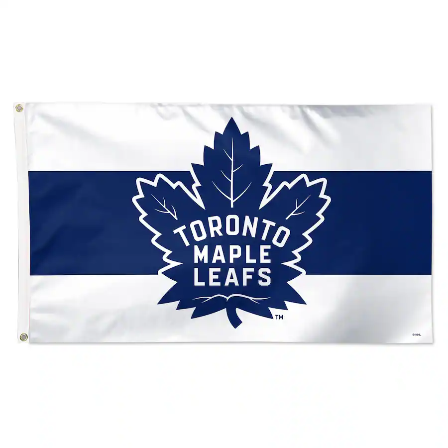 Toronto Colors WinCraft Toronto Maple Leafs 3' x 5' Horizontal Stripe Deluxe Single ...
