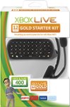 Front Standard. Microsoft - Xbox Live Gold 12-Month Starter Kit.