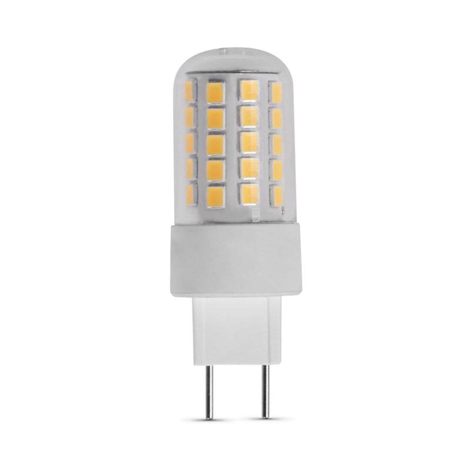 Angle. FEIT ELECTRIC - Feit T4 GY8.6 LED Bulb Bright White 50 Watt Equivalence 1 pk.