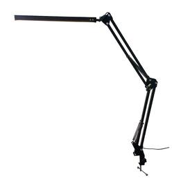 Cluzine - Adjustable LED Clip-On Desk Lamp, 3 Color Modes, Eye-Caring for Home, Office & Study