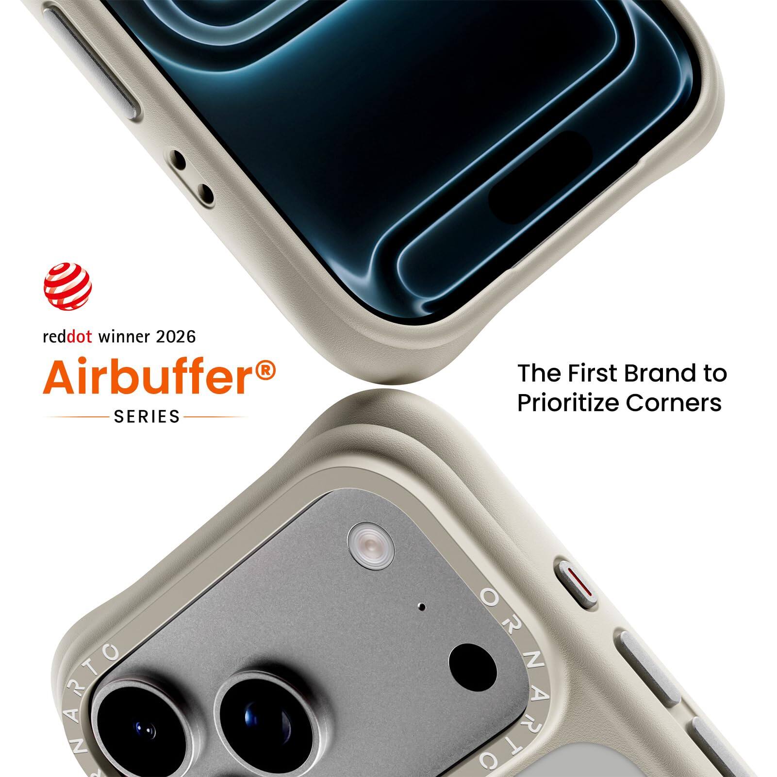 reddot winner 2026  
Airbuffer® SERIES  
The First Brand to Prioritize Corners  
INARTO ORNATI