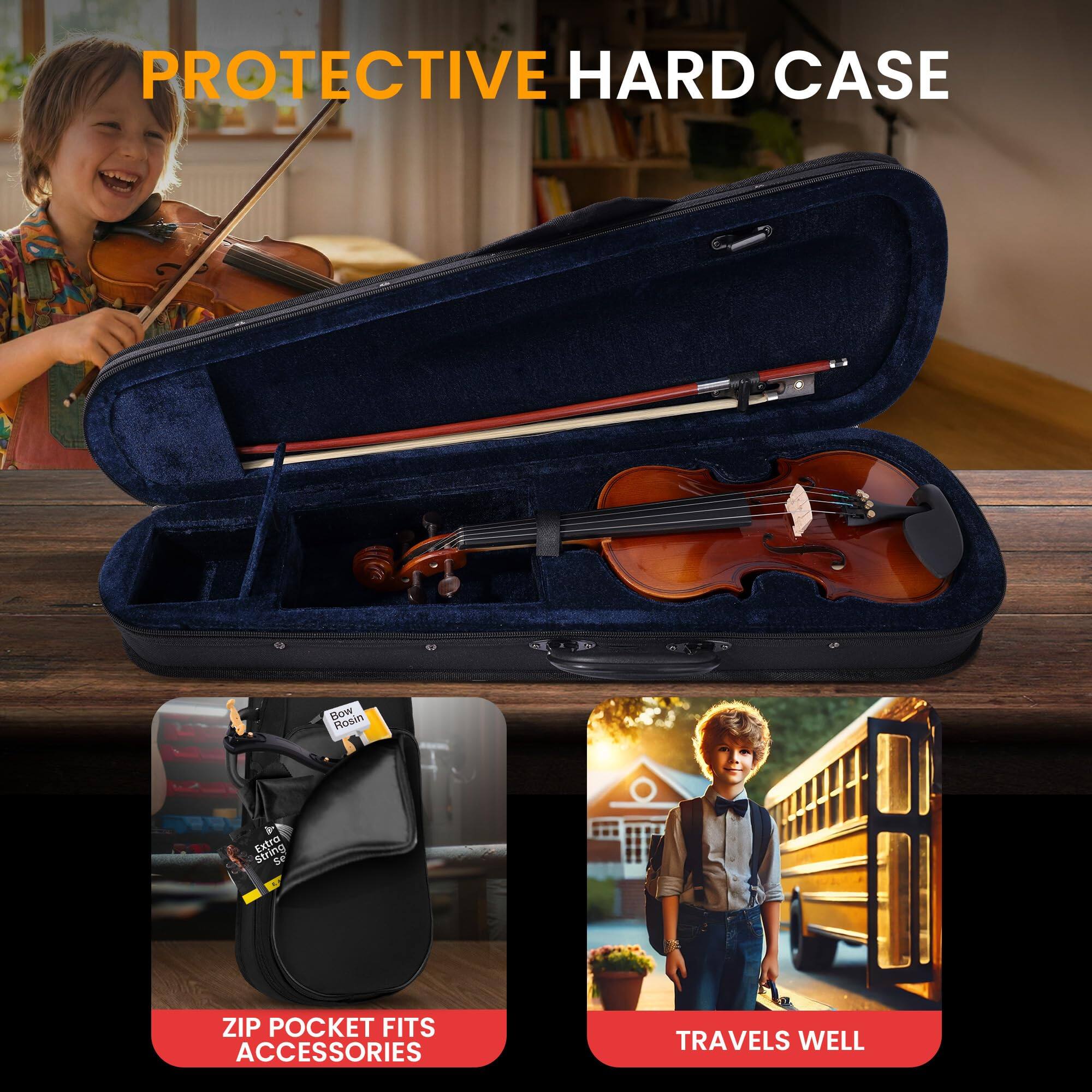 PROTECTIVE HARD CASE

ZIP POCKET FITS ACCESSORIES

TRAVELS WELL