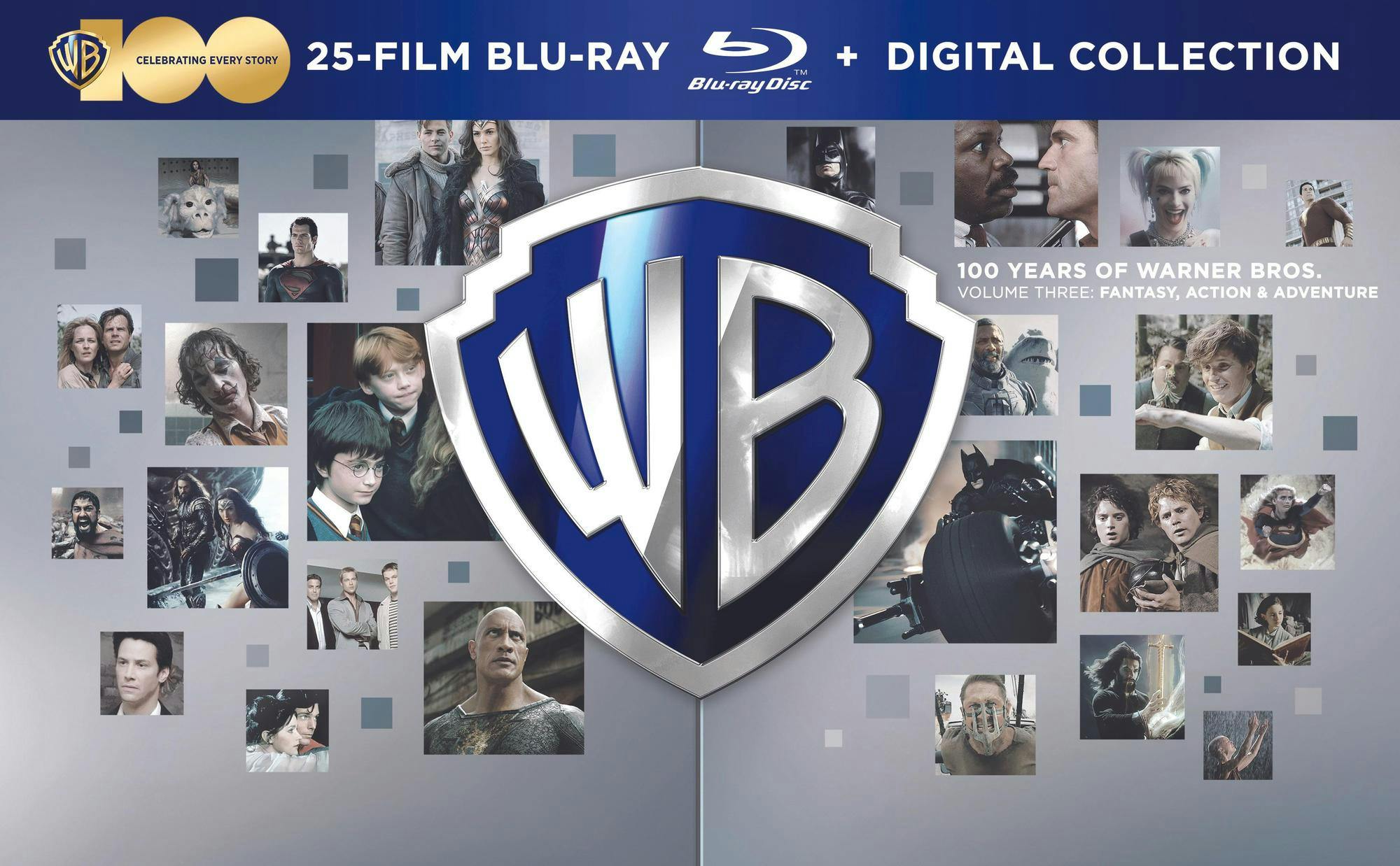 WB 100th 25Film Collection Vol 3 Fantasy, Action, Adventure (Blu-ray Set) [Blu-ray] [Standard] price history on PriceWatchPro