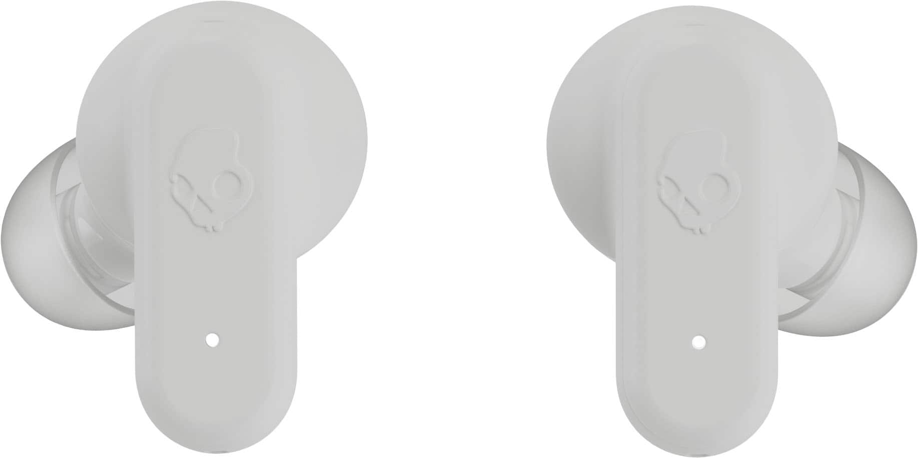 Angle. Skullcandy - Dime EVO True Wireless In-Ear Earbuds - Bone/Orange.