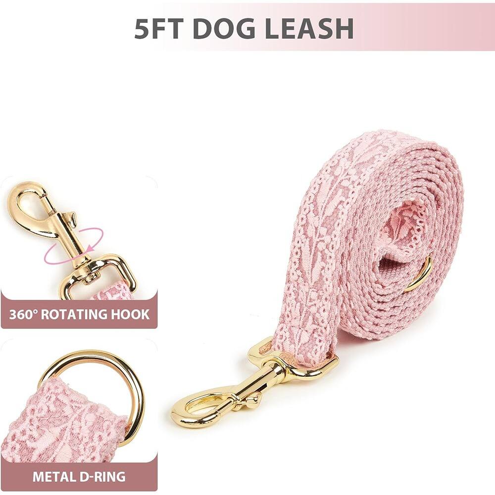 5FT DOG LEASH

360° ROTATING HOOK

METAL D-RING