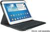 Logitech - Ultrathin Keyboard Folio Case for Samsung Galaxy Tab 3 10.1 - Carbon Black-Front_Standard