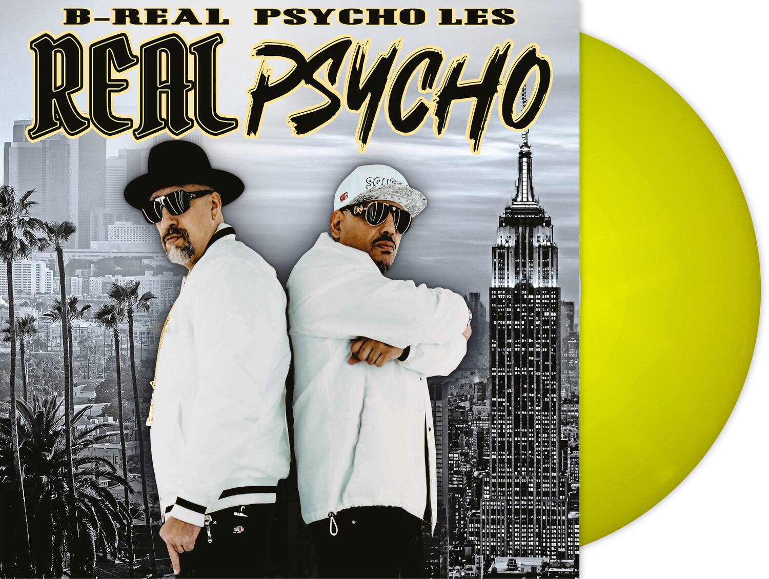 B-Real & Psycho Les - Real Psycho - Ltd Yellow Vinyl   - VINYL LP price history on PriceWatchPro