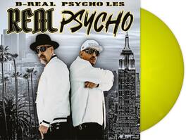 B-Real & Psycho Les - Real Psycho - Ltd Yellow Vinyl - VINYL LP