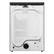 Alt View 16. LG - 7.4 Cu. Ft. Stackable Smart Gas Dryer with Steam and Built-In Intelligence - Black Steel.