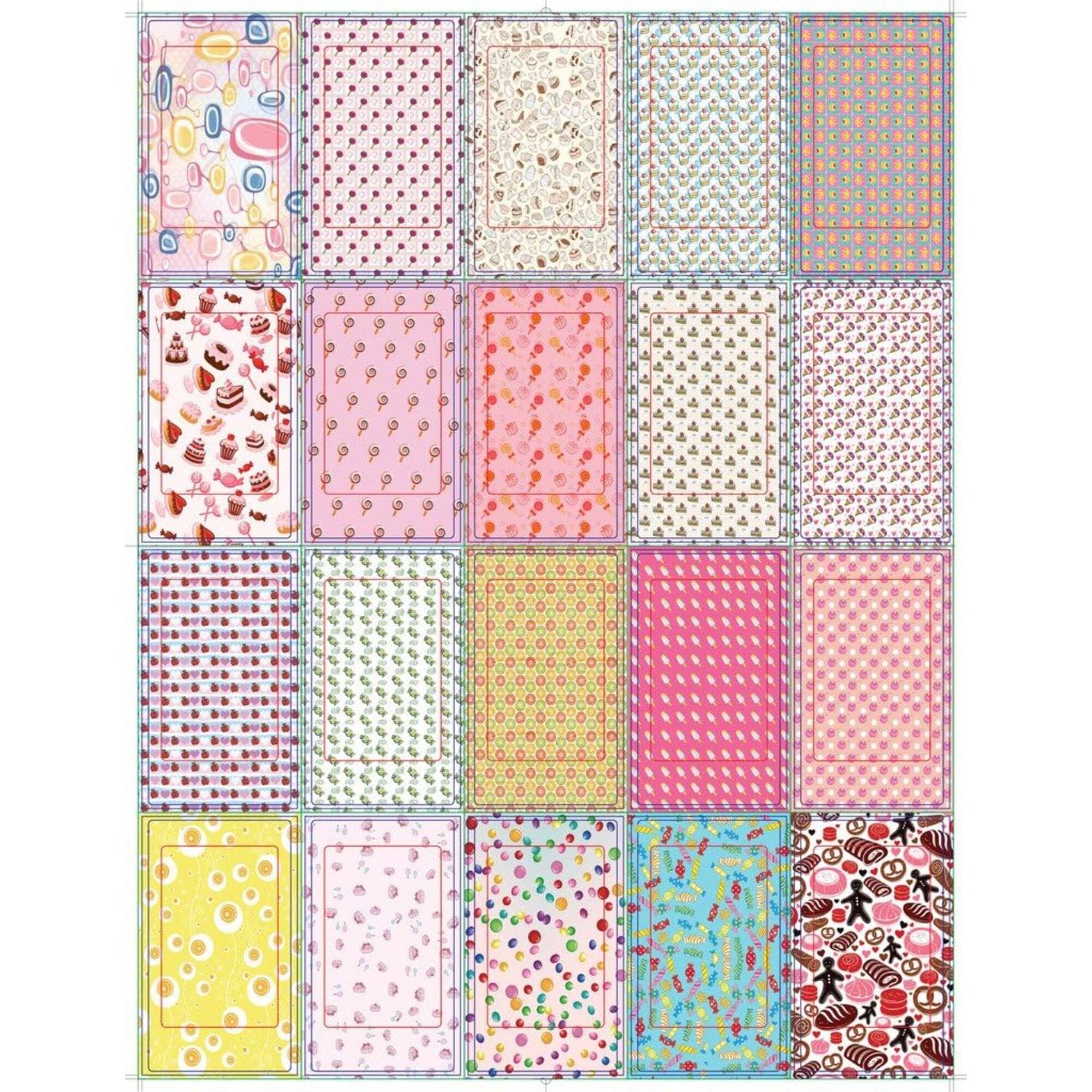 Zink Colorful, Fun & Decorative Photo Border Stickers for 2