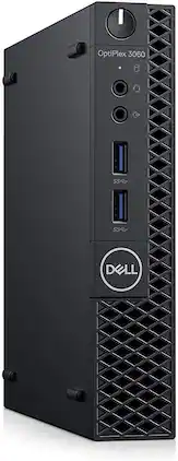 Dell - Refurbished Excellent - OptiPlex 3060 Micro Computer PC, Intel Core i5-8500T up to 3.5GHz, 16GB DDR4 RAM, 512GB NVMe SSD, Wi-Fi, Win11 Pro - Black