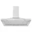 Back. ZLINE - 36" Convertible Vent Wall Mount Range Hood in Stainless Steel - Brushed Stainless Steel.