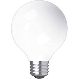 GE - G25 E26 (Medium) LED Bulb Soft White 60 Watt Equivalence 2 pk
