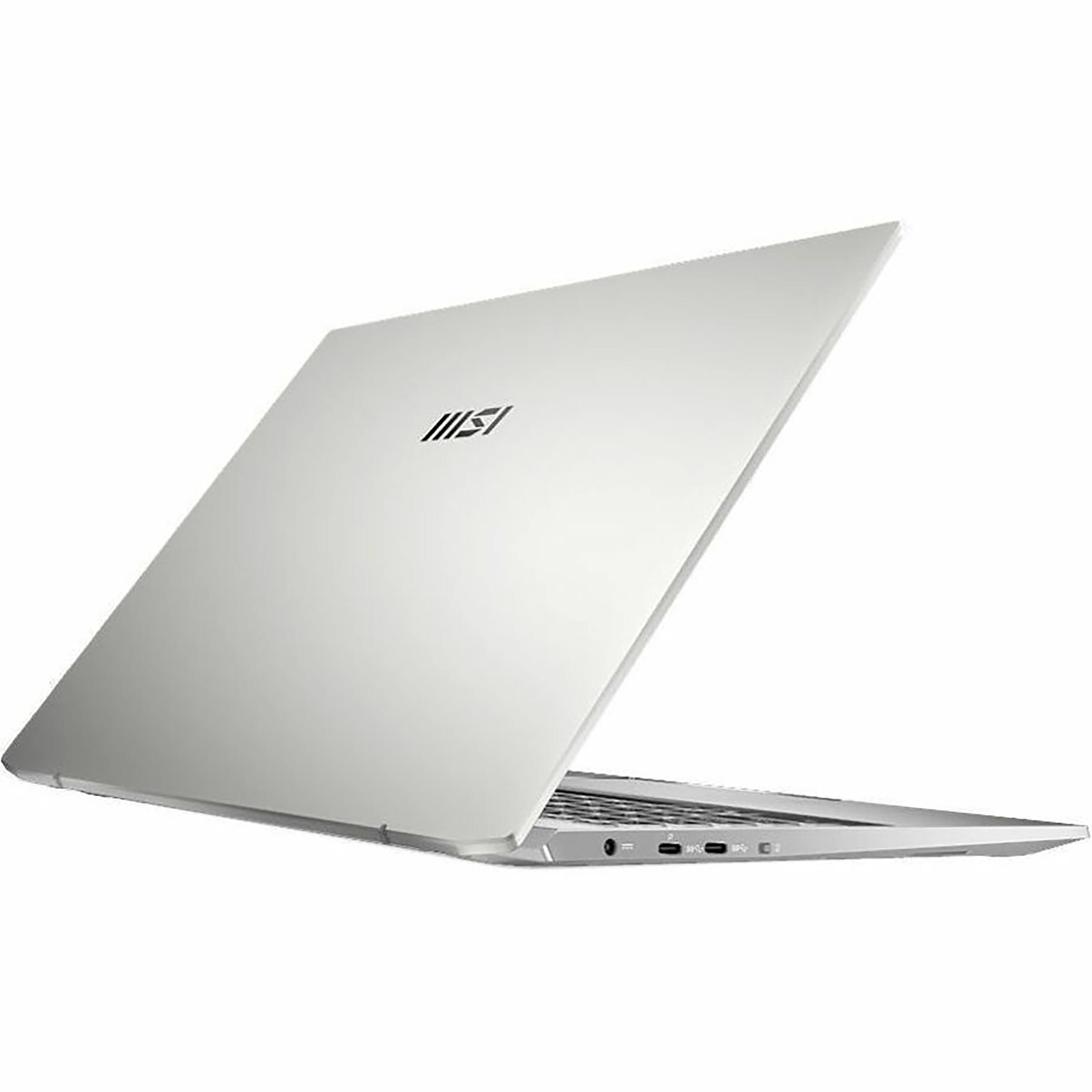 Alt View 4. MSI - Prestige 16" Laptop - Intel Core i5 13500H with 32GB Memory - 1TB SSD - Urban Silver.