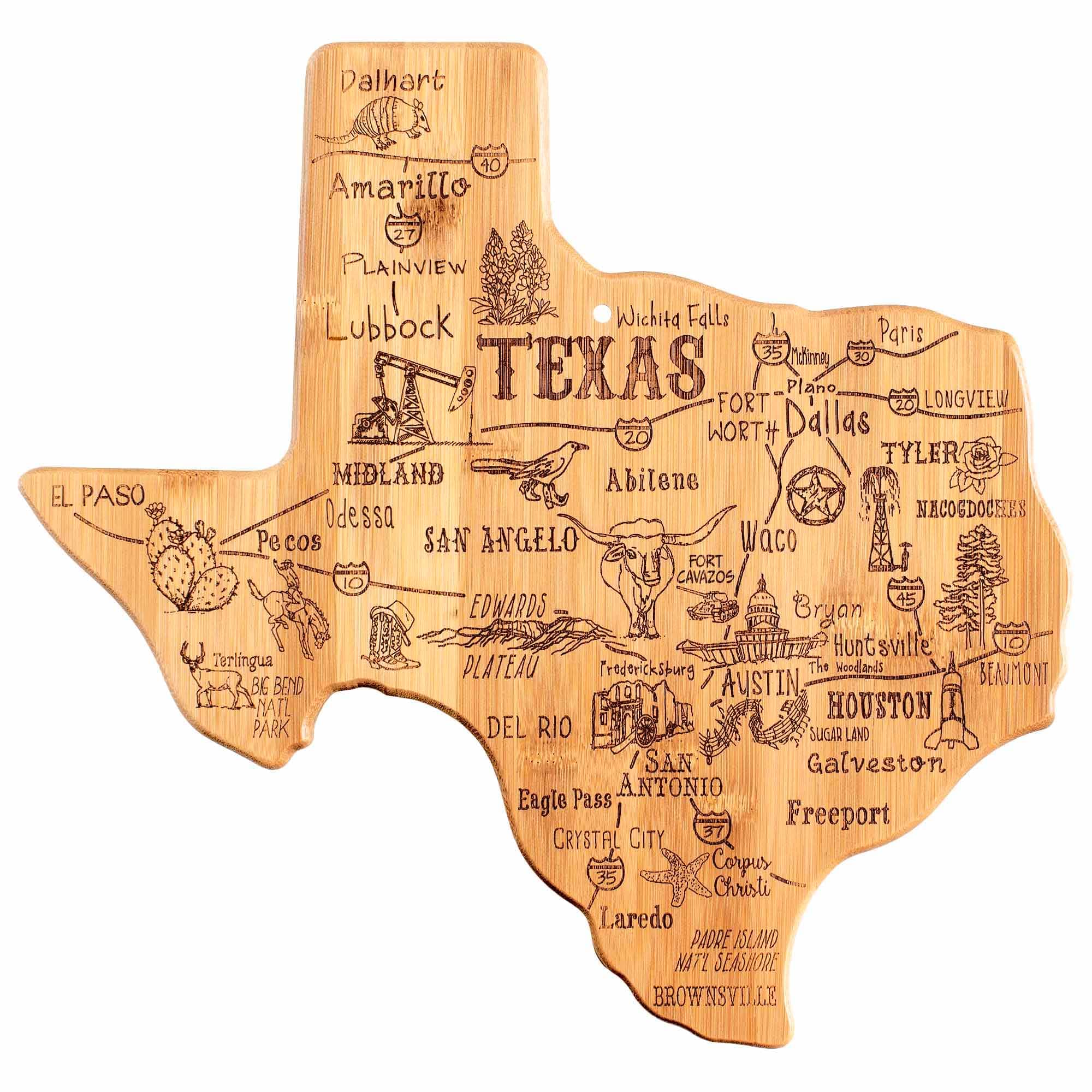 "Totally Bamboo - Destination Texas Cutting Board, 14"" x 13-3/8""" price history on PriceWatchPro