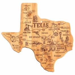 Totally Bamboo - Destination Texas Cutting Board, 14" x 13-3/8"