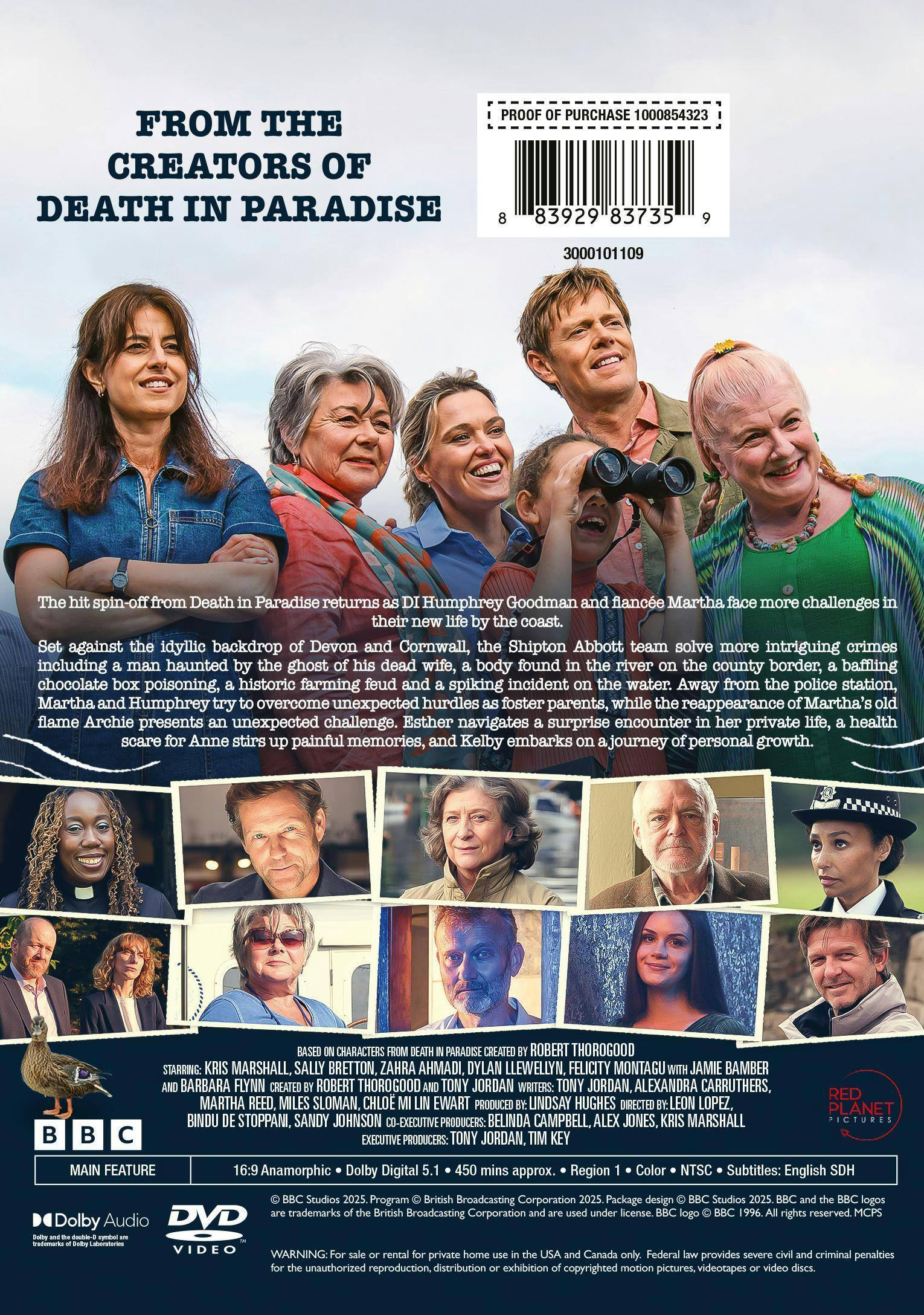Back. Beyond Paradise: Season Three   - DVD.