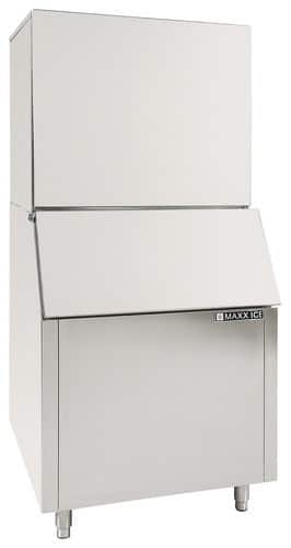 Front Standard. Maxximum - Maxx Ice 30" 1,100-Lb. Freestanding Icemaker - Stainless-Steel.