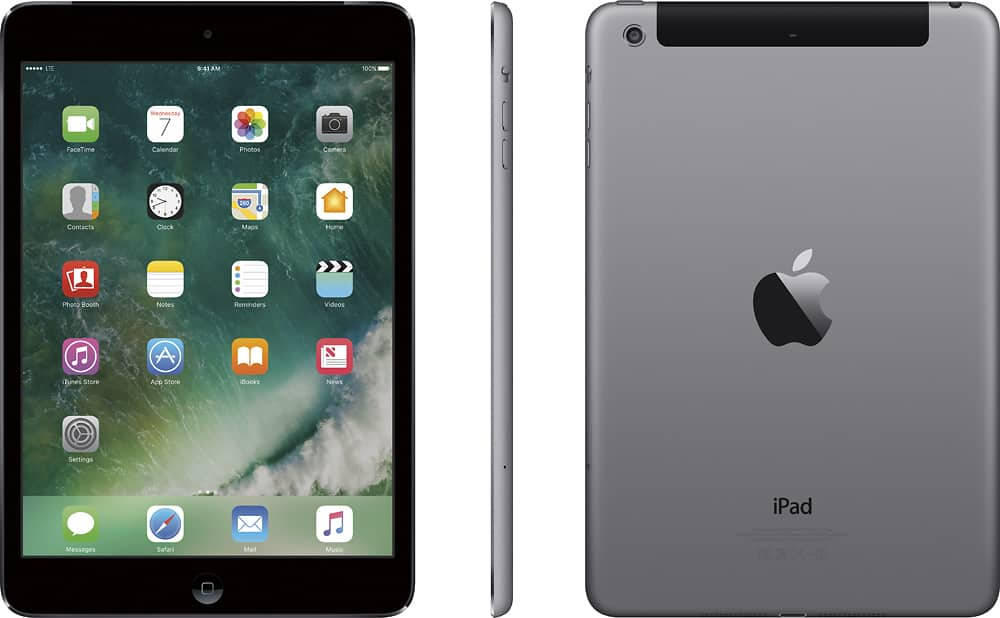 Best Buy: Apple iPad® mini 2 with Wi-Fi + Cellular 32GB (Verizon Wireless)  Silver MF084LL/A