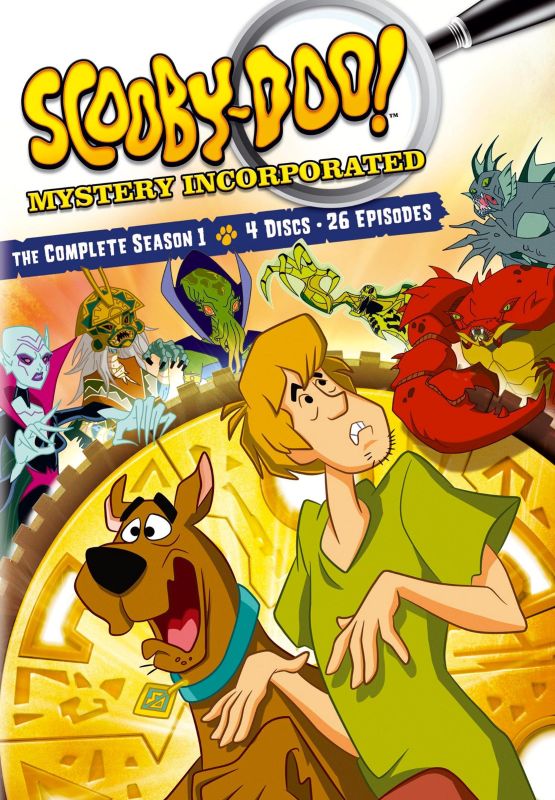 Scooby Doo Mystery Incorporated The Complete Season 1 4 Discs Dvd 
