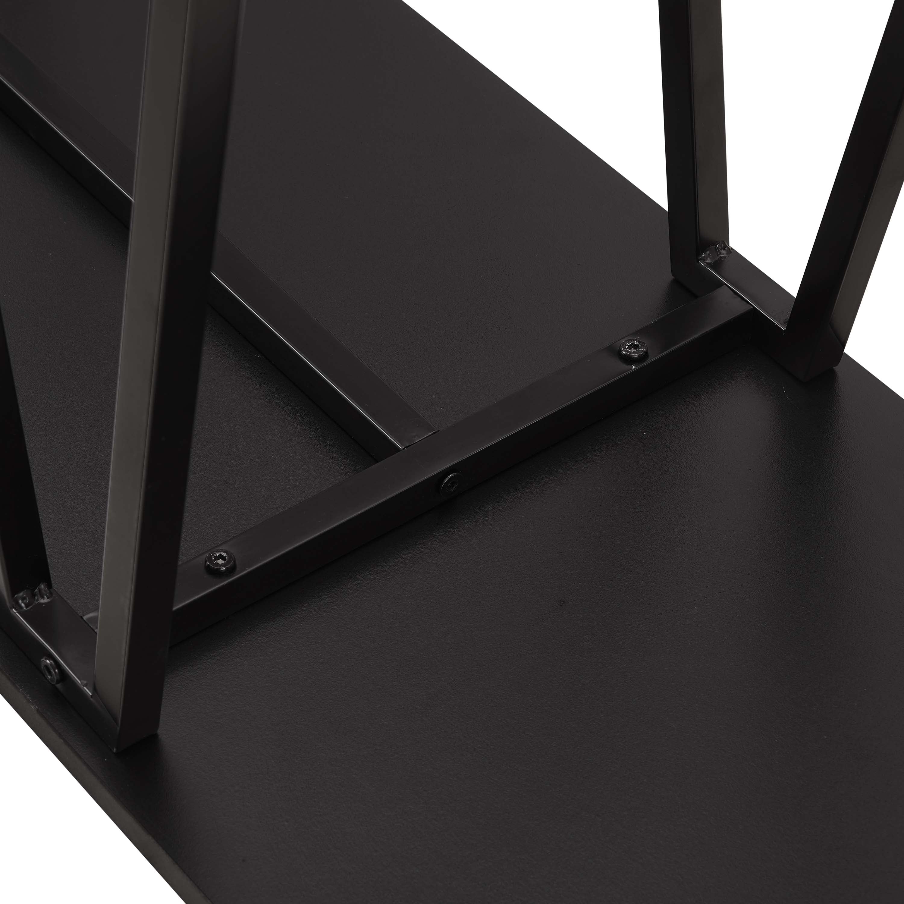 Alt View 2. Manhattan Comfort - Celine Contemporary Modern 47" Console Table - Black.