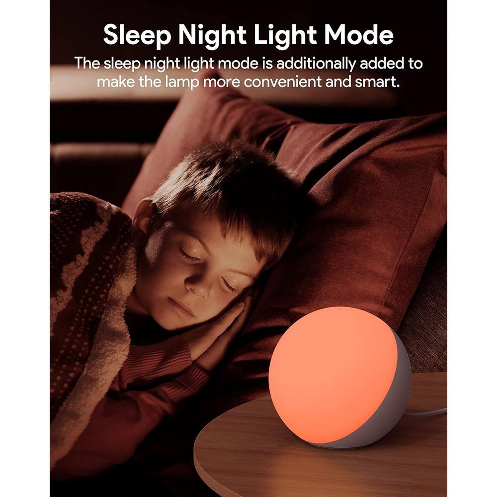Sleep Night Light Mode

The sleep night light mode is additionally added to make the lamp more convenient and smart.