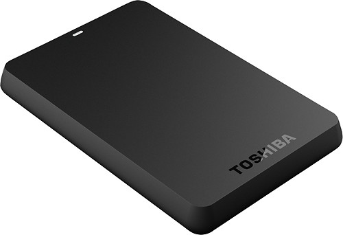 Best Buy: Toshiba 500GB External USB 3.0 Portable Hard Drive Black