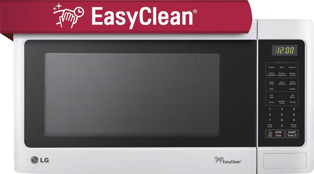 Best Buy LG 1.5 Cu. Ft. MidSize Microwave Smooth White LCRT1513SW