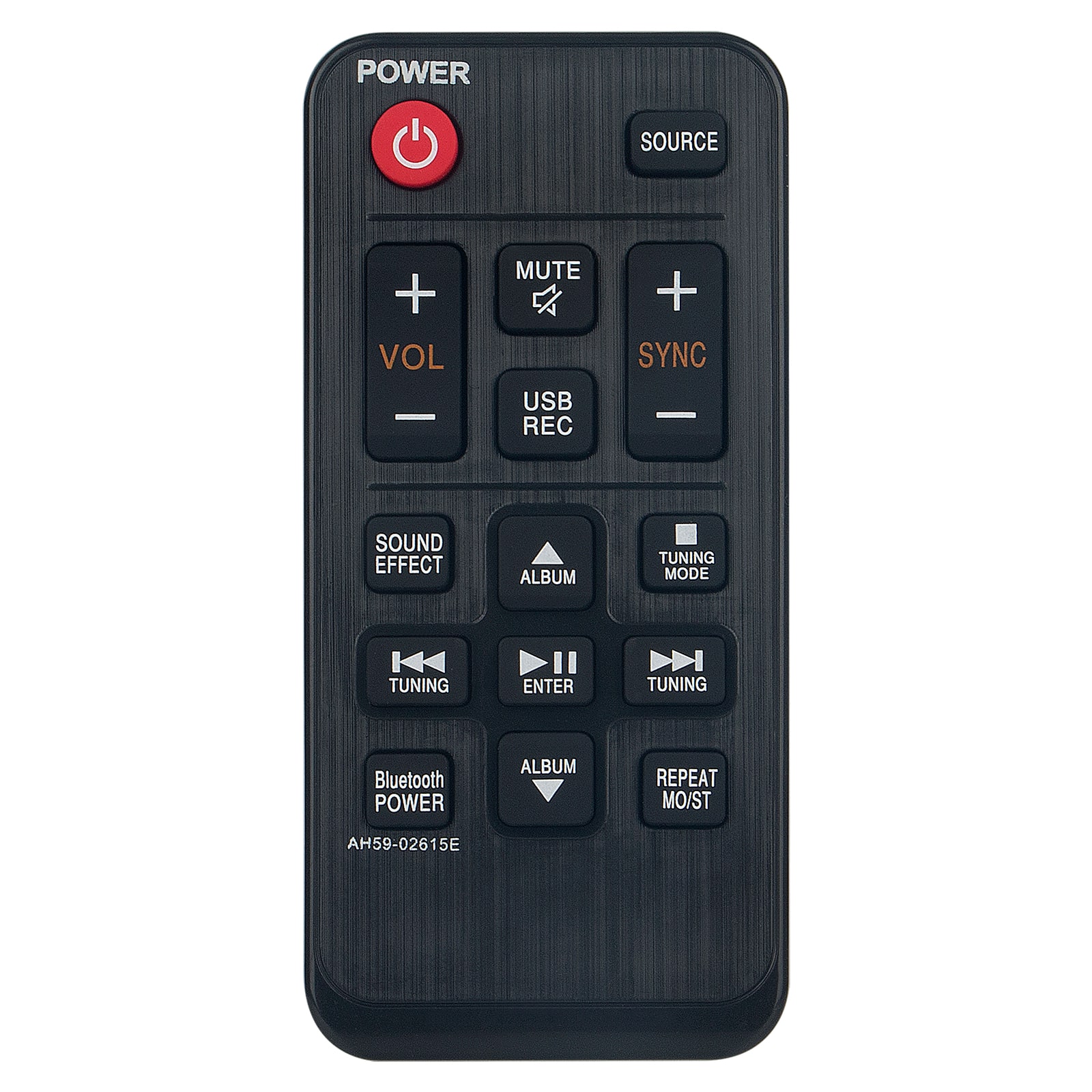 VINABTY - New AH59-02615E Replaced Remote Fits for Samsung Soundbar TW-J5500/ZX TWJ5500 TWJ5500/ZA TWJ5500/ZX - Black