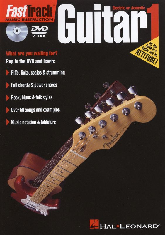 Fast Track Music Instruction: Guitar 1 - Electric Or Acoustic [DVD]