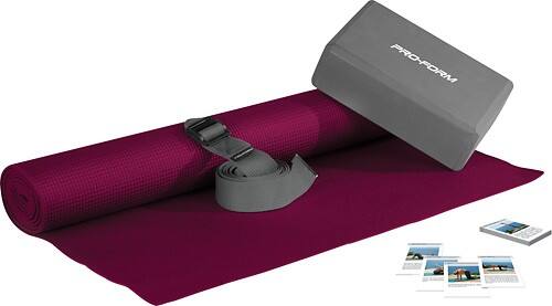 Angle Standard. Pro-Form - Yoga Home Practice Kit.