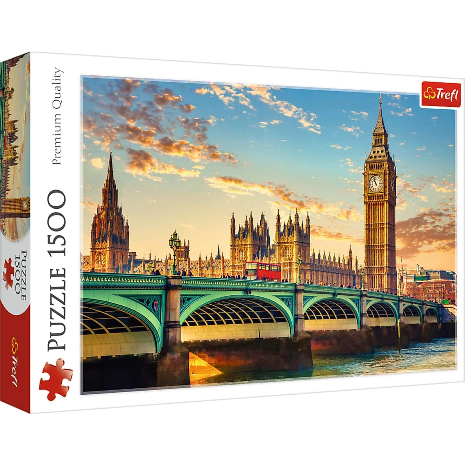 Trefl - Red Puzzle London, United Kingdom 1500 Piece Puzzle price history on PriceWatchPro
