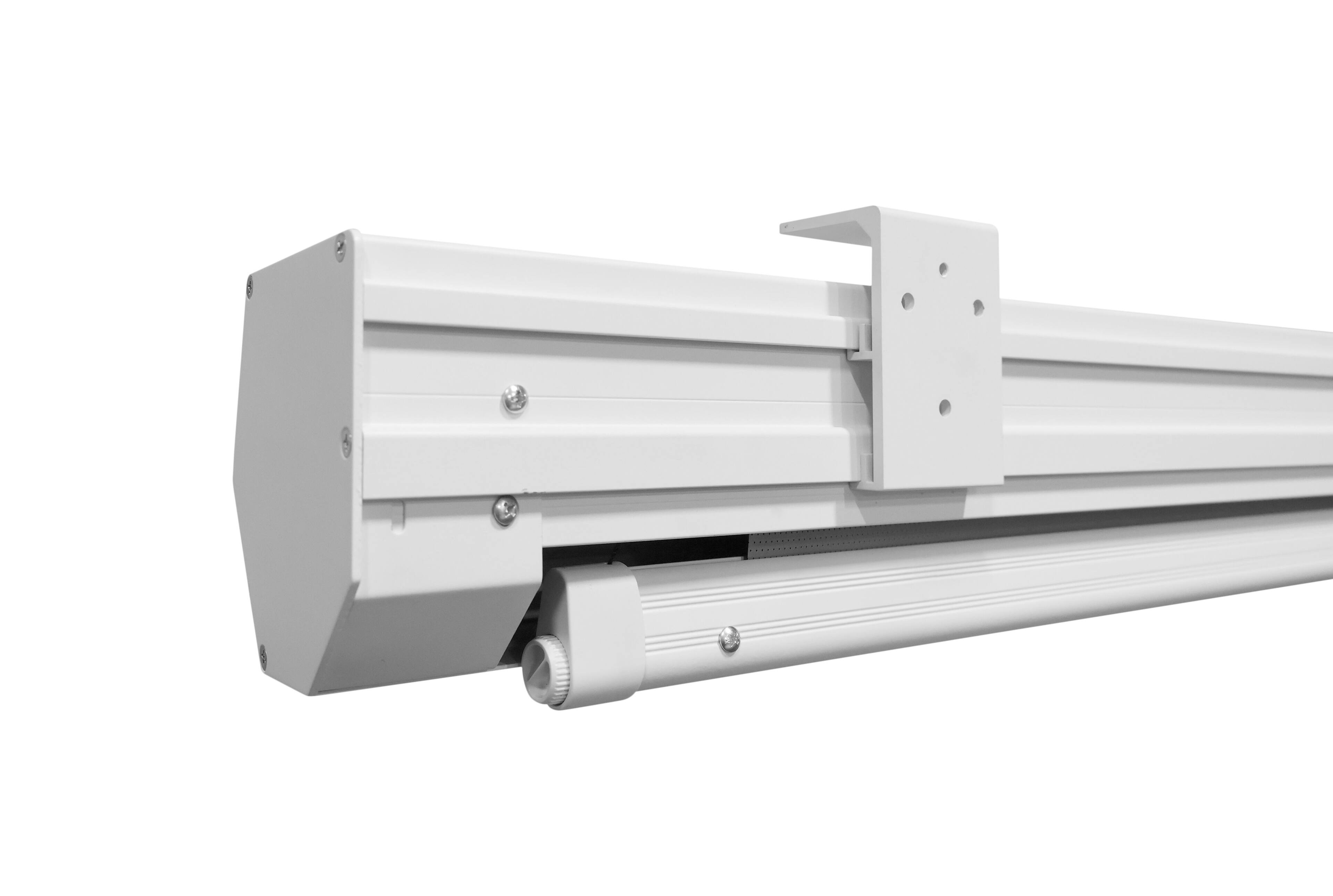 Alt View 5. Elite Screens - StarlingTab-TensionCineGrey4DAT,110",16:9,SoundTransparent Ceiling/AmbientLightRejecting ElectricScreen,ProgrammableDrop - White.